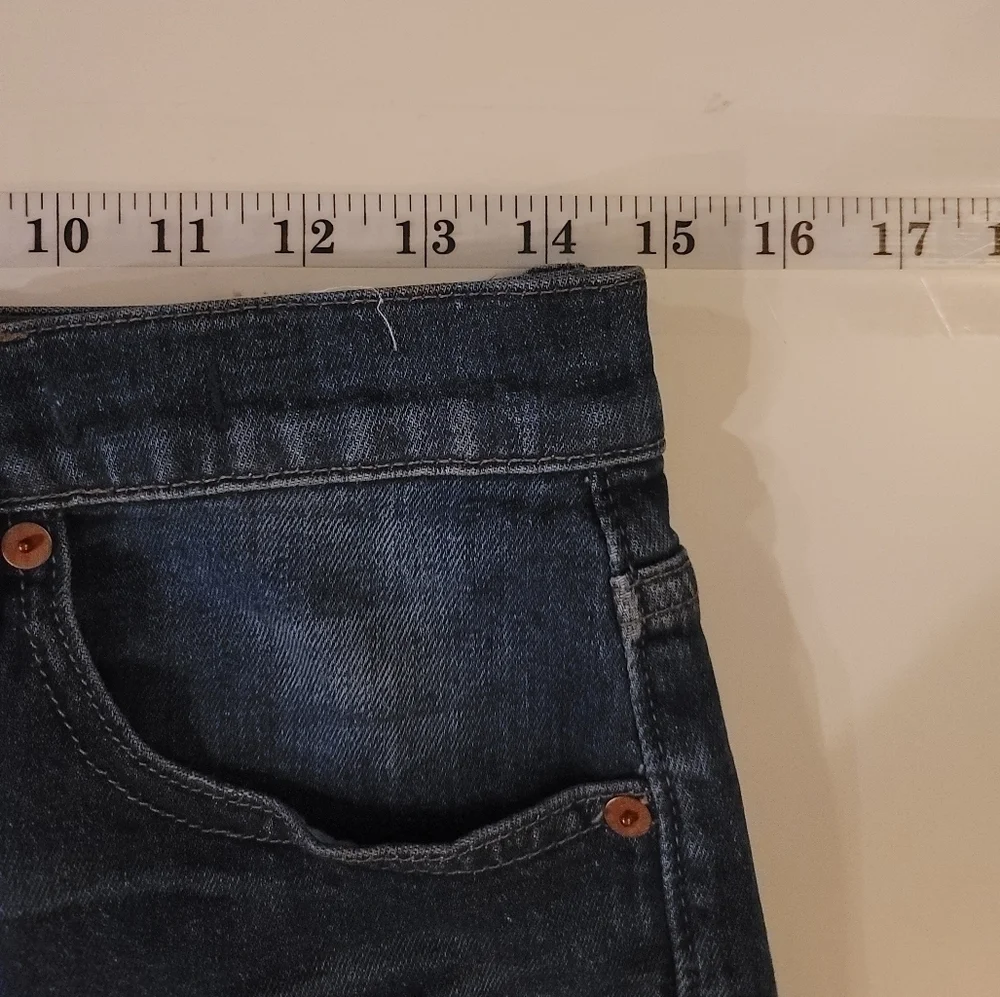 MADEWELL HIGH-RISE DENIM SHORTS, SZ 27